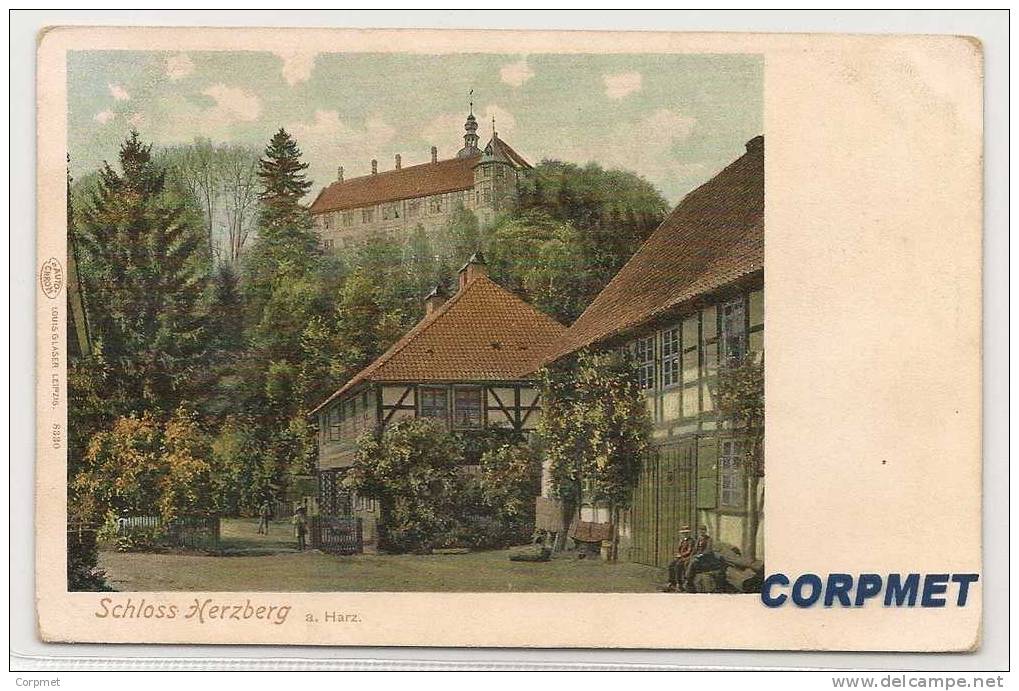 Schloss Herzberg Ist Eine Schlossanlage In Herzberg Am Harz Im Landkreis Osterode Am Harz, Niedersachsen - C/1900´s - Herzberg