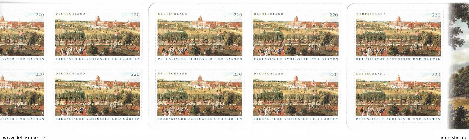 2005 Deutschland Germany  Mi. MH 59 ** MNH   "Preußische Schlösser U. Gärten " - 2001-2010