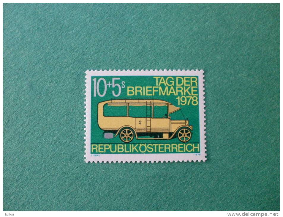 AUTRICHE. CAR POSTAL DE 1913 - Bus