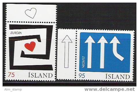 2006 Island    Mi. 1133-4 ** MNH  Europa - 2006