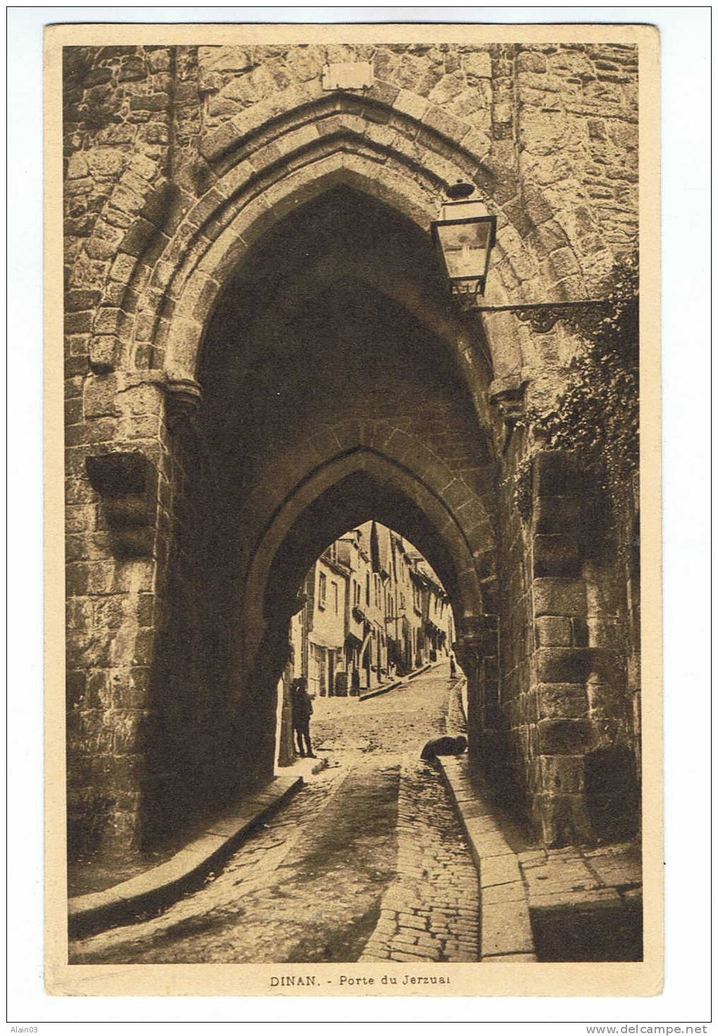 CPA - 22 - DINAN - Porte Du Jerzual - N° 12 Edition M. Pambrun Old Dinan - Dinan