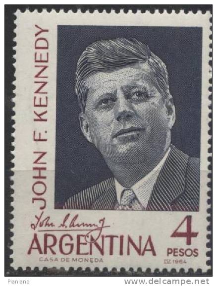 PIA - ARGENTINA - 1964 : Anniversario Della Morte Del Presidente Kennedy- (Yv 685) - Nuovi