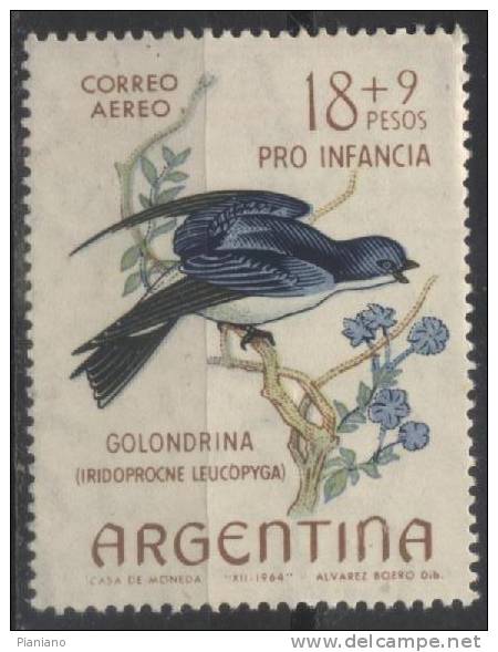 PIA - ARGENTINA - 1964 : Pro Infanzia - (Yv  699 + P.A. 102) - Neufs