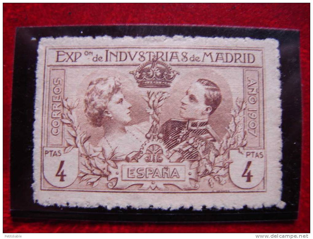 ESPAGNE - N° 241 - YT - 1907 - Exposition De Madrid. - Obl - Usados