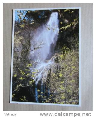 Carte Postale Affranchie : Cascade Des Cevennes, 1987 - Languedoc-Roussillon