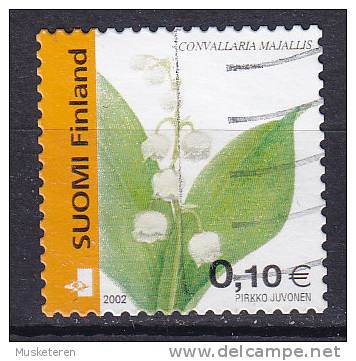 Finland 2002 Mi. 1596 BC  0.10 € Blumen Flowers - Used Stamps