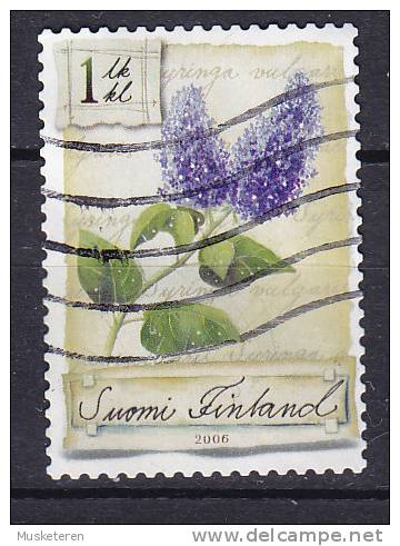 Finland 2006 Mi. 1794  1. Klasse Blumen Flowers Flieder - Usados