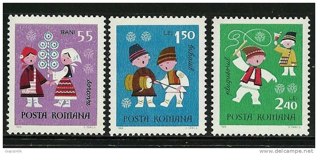 ● ROMANIA 1969 - FAVOLE - N. 2504 / 06 ** - Cat. ?  € - Lotto N. 698 - Unused Stamps