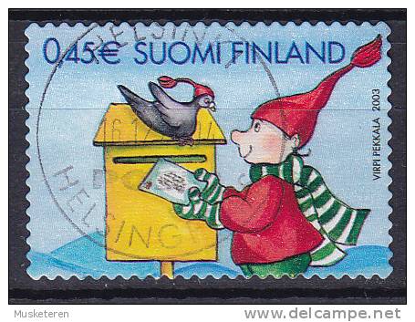 Finland 2003 Mi. 1676    0.45 € Weihnachten Christmas Jul Noel Navidad Perf. 14 1/4 Deluxe Cancel HELSINKI !! - Used Stamps