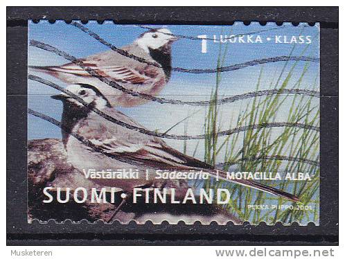 Finland 2001 Mi. 1586    1. Klasse Bird Vogel Bachstelze - Usados