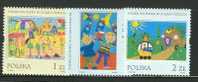 POLAND 2001 MICHEL NO:3921-3923 MNH - Ongebruikt