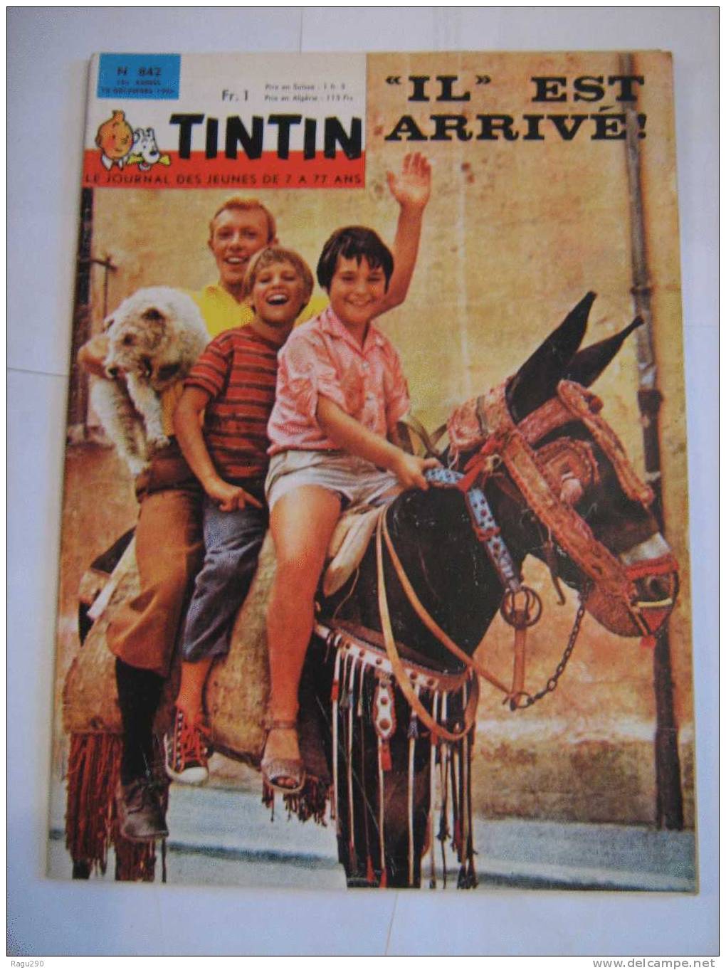 TINTIN N° 842 - Tintin