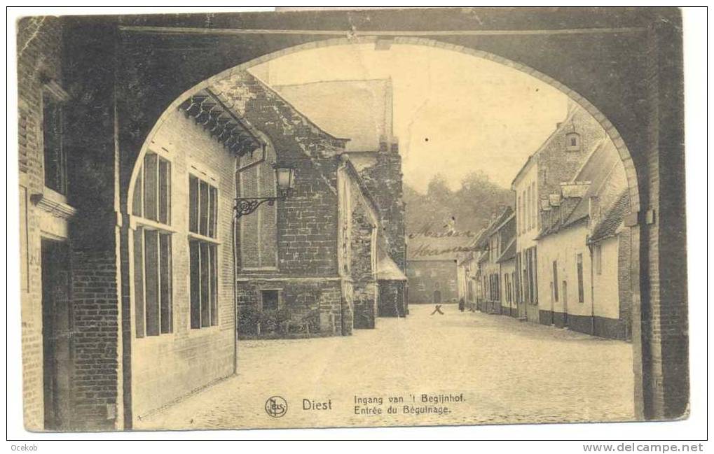 DIEST Ingang Begijnhof / Entrée Du Béguinage 1924 - Diest