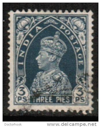 INDIA   Scott #  150  VF USED - 1936-47 Roi Georges VI