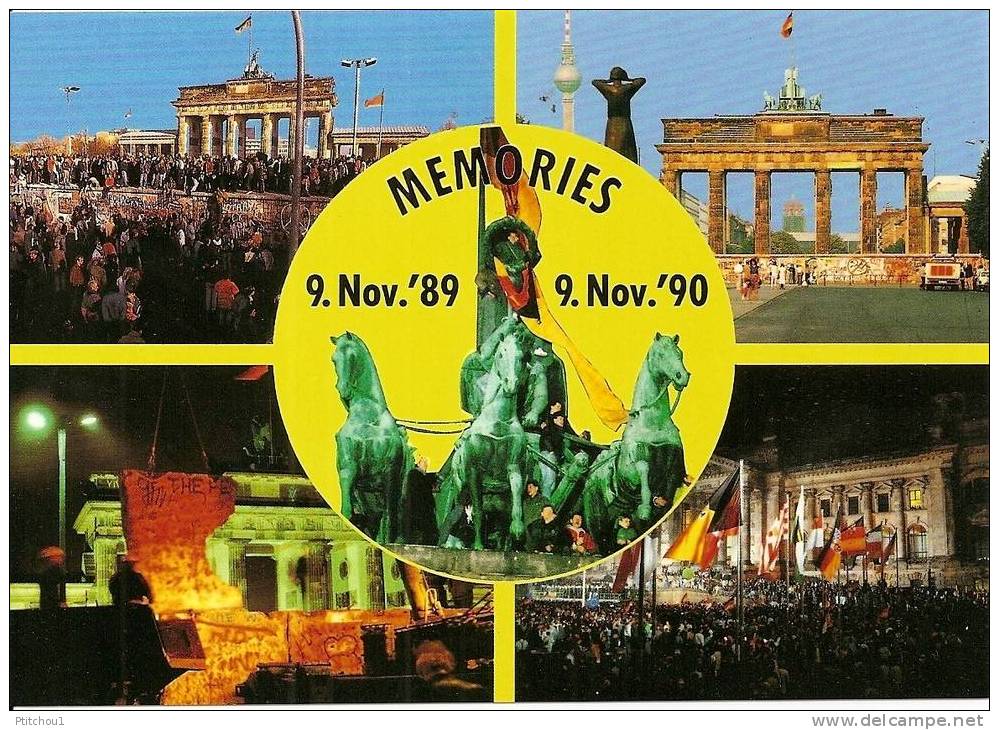 La Carte Historique Et De Collection De Demain - Muro De Berlin