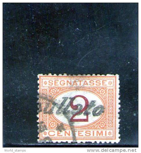 ITALIA 1870-4 SEGNATASSE USATO - Taxe