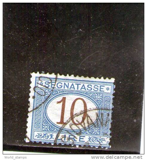 ITALIA 1870-4 SEGNATASSE USATO - Taxe