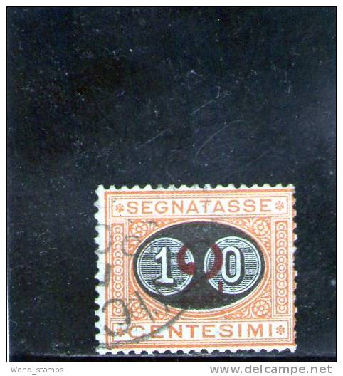ITALIA 1890-1 SEGNATASSE USATO - Taxe
