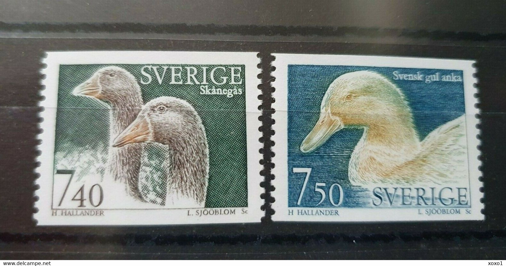 Sweden 1995 MiNr. 1878 - 1879  Schweden Sverige  Birds Ducks Farm 2v MNH** 3,20 € - Anatre