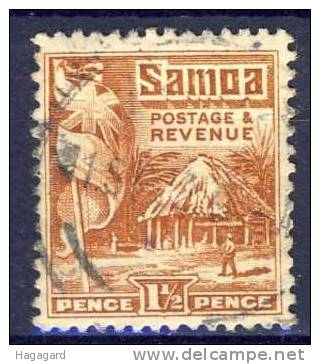 Samoa 1921. Michel 58A. Cancelled(o) - Samoa (Staat)