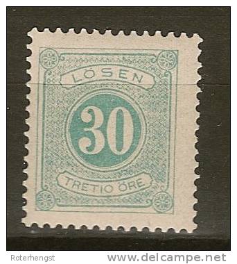 Sweden Postage Due Mint Never Hinged **  Perf 13 - Portomarken