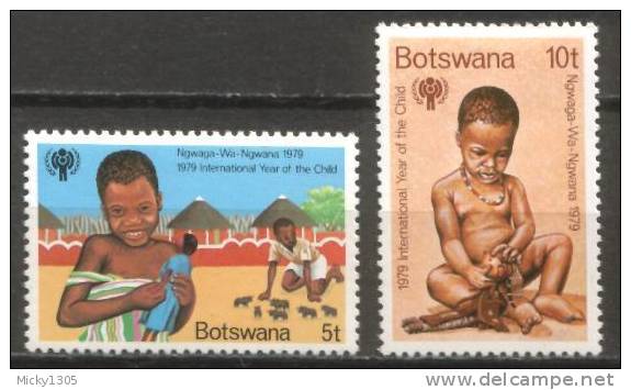 Botswana - Mi-Nr 237/238 Postfrisch / MNH ** (K276) - UNICEF
