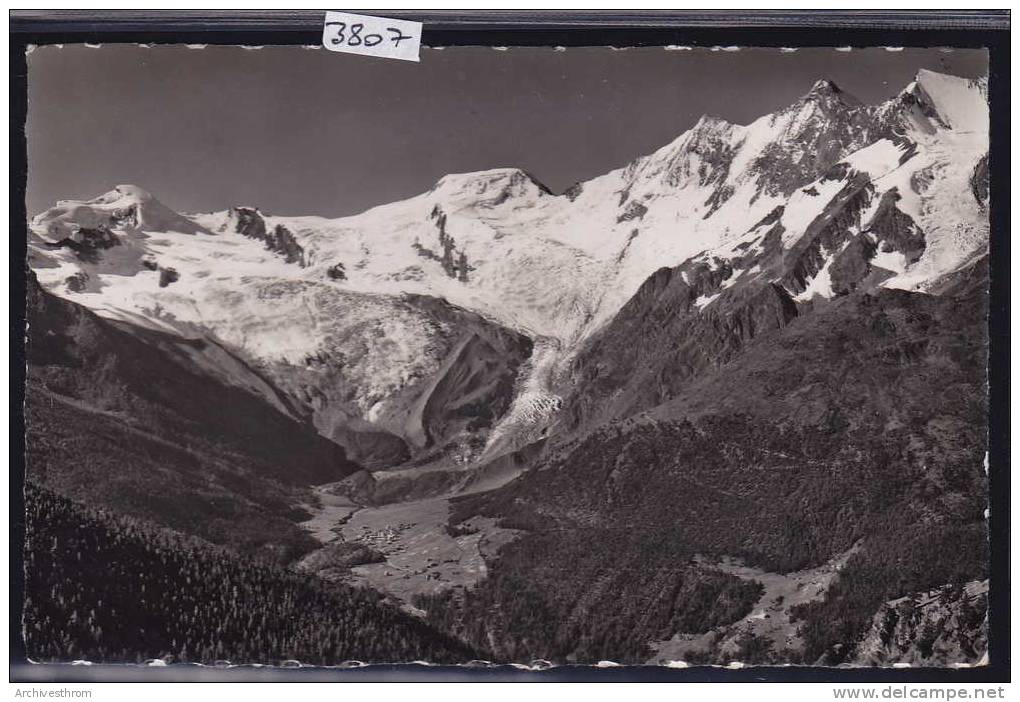 Saas-Fee ; Allalin - Alphubel - Täschhorn - Dom - Lenzspitze (3807) - Täsch