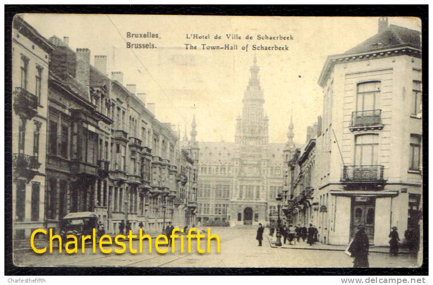 BRUXELLES - SCHAERBEEK -- Hotel De Ville - édit Bal - Schaerbeek - Schaarbeek