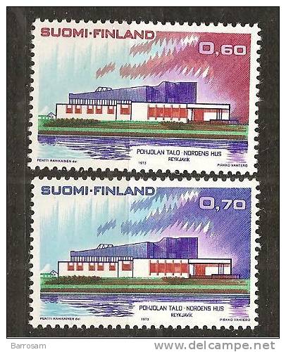 Finland1973: Michel  724-5  Nh** - Nuevos