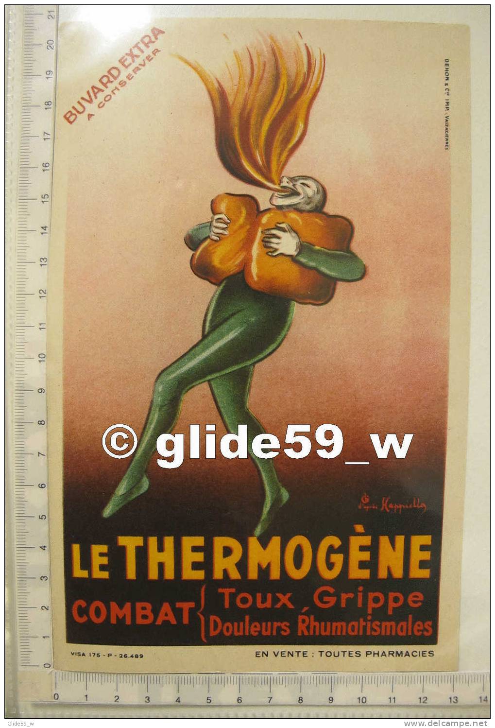 Buvard LE THERMOGENE - 1 - Chemist's