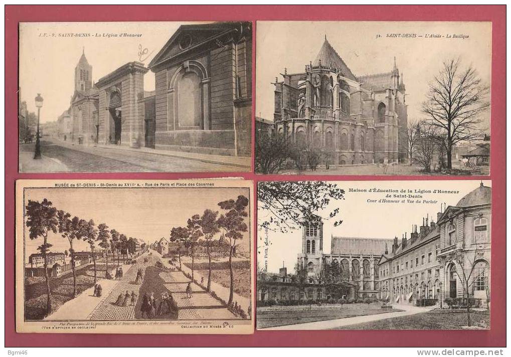 LOT N°13 De 30 CPA - CPSM  : ( 93 )  SAINT DENIS Et ILE St DENIS.. ( Toutes Scannées ) - 5 - 99 Cartes