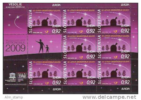 2009 Slovenija Sowenien  Sheet Mi. 730-1** MNH Europa - 2009