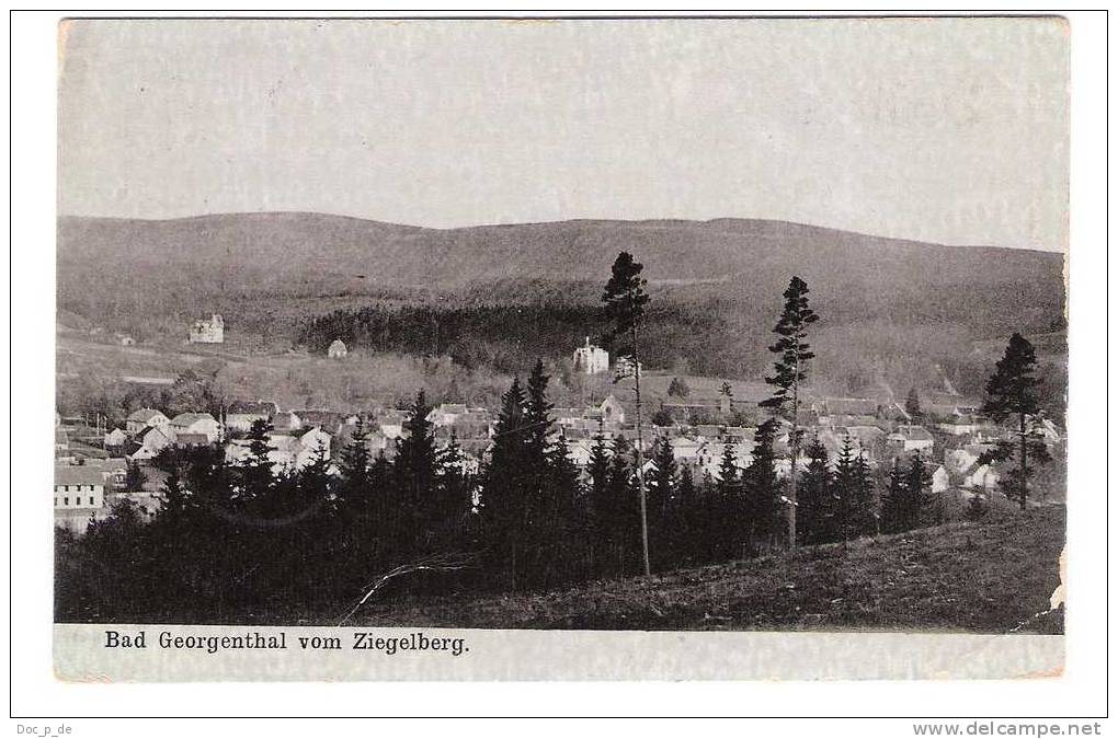 Deutschland - Bad Georgenthal Vom Ziegelberg - Georgenthal