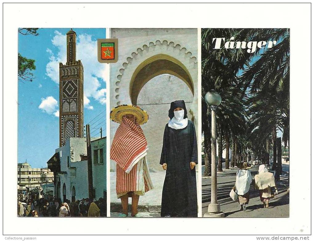 Cp, Maroc, Tanger, Multi-Vues, écrite - Tanger