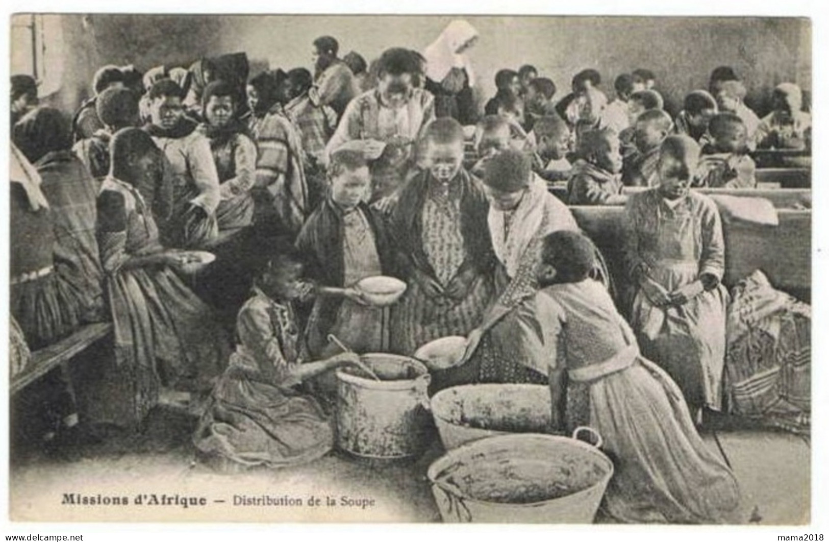 MISSIONS D'AFRIQUE   Distribution De La Soupe - Misiones