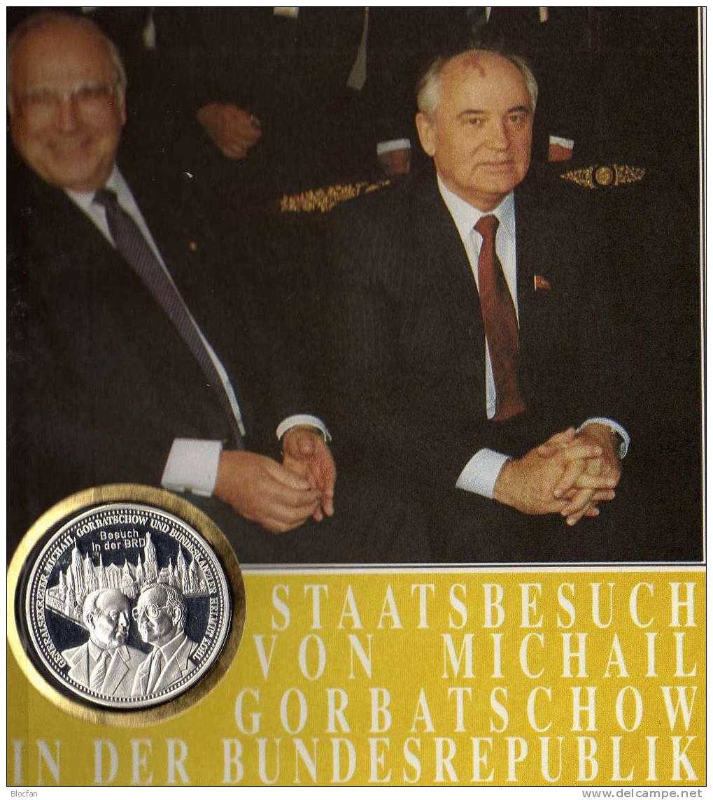 EUROPA 1989 Sowjetunion 5955 8-KB Auf FDC 82€ Friedenstaube Flagge Gorbatschow In Deutschland Sheetlet From USSR CCCP SU - FDC