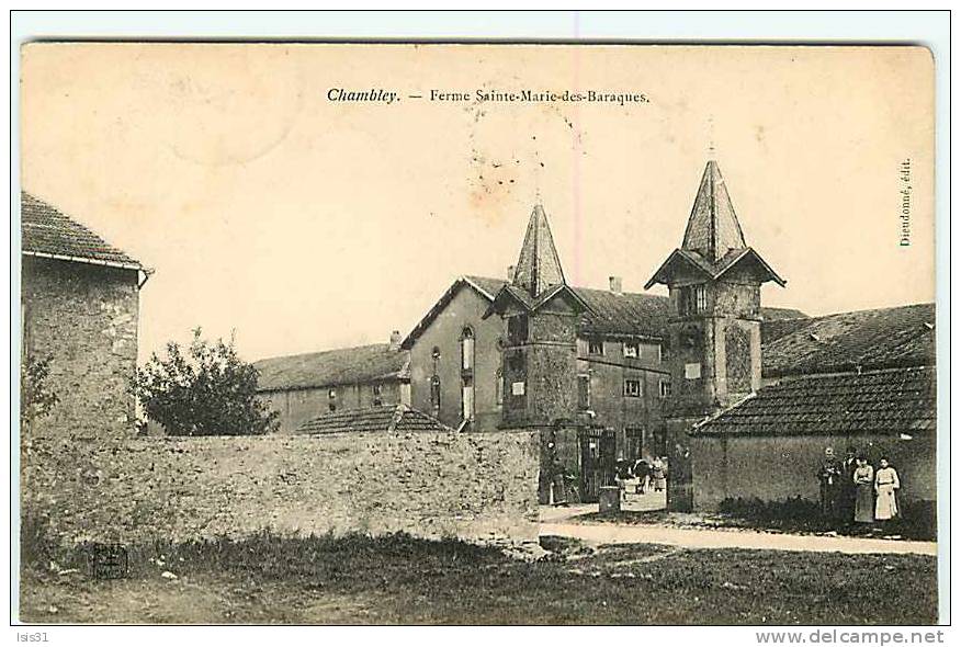 Dép 54 -  Chambley Bussières - Ferme Sainte Marie Des Baraques  - Bon état Général - Chambley Bussieres