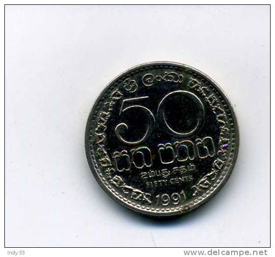 - SRI LANKA . 50 C. 1991 - Sri Lanka