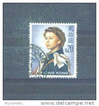 HONG KONG -  1962  Elizabeth II  $20  FU - Used Stamps