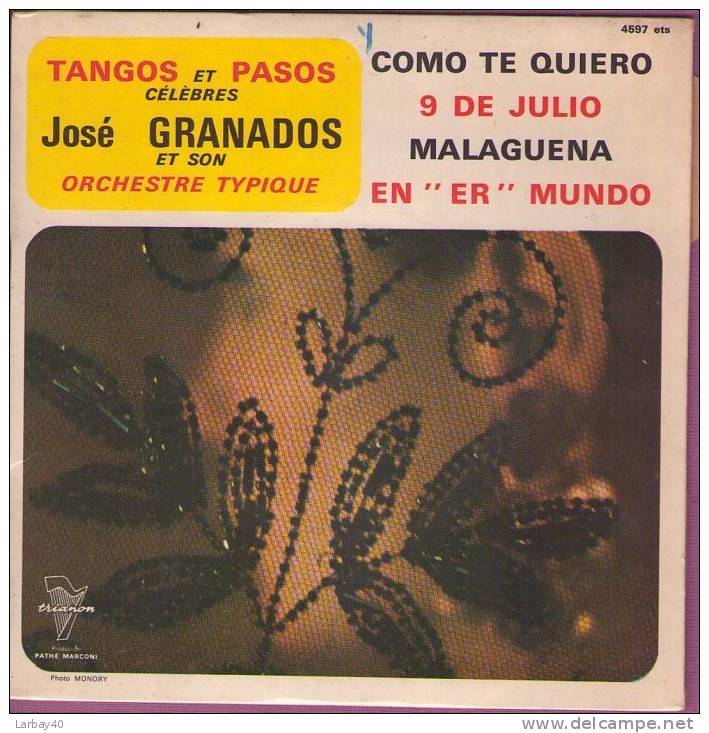 45 T  Jose Granado Como Te Quiro - Andere - Spaans