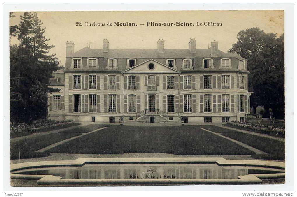 Ref 172 - FLINS-sur-SEINE - Le Château - Flins Sur Seine