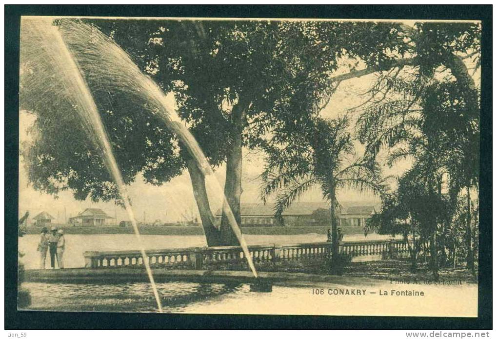 CONAKRY - LA FONTAINE - THE FOUNTAIN - Guinea Guinee 95004 - Guinée