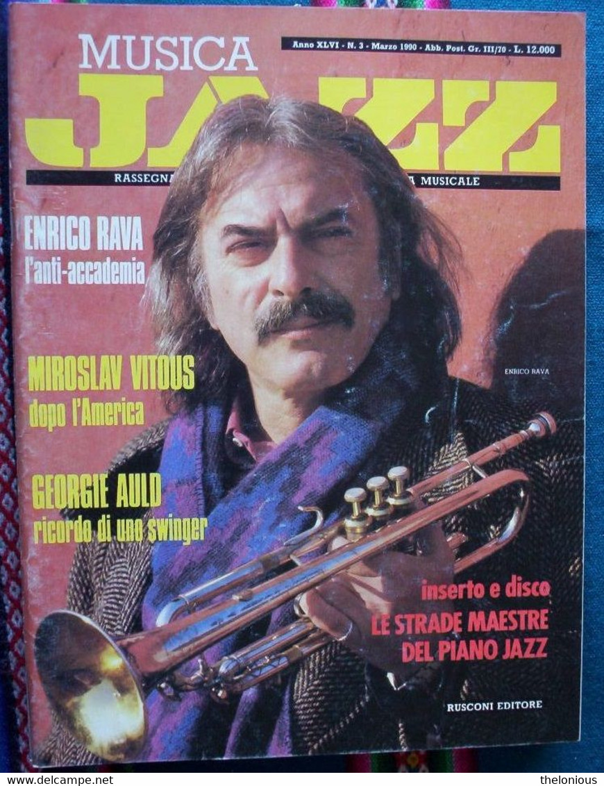 # Rivista Musica Jazz: N.3 Anno 1990 - Música