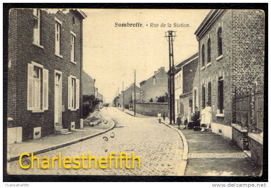 SOMBREFFE - RUE DE LA STATION - Sombreffe