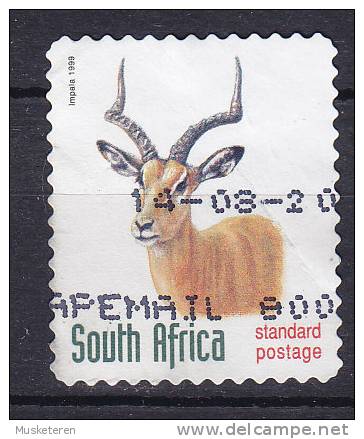 South Africa 1998 Mi. 1152 BC   -  Impala (Aepyceros Melempus) Perf. 11 1/4 Selbstklebende Papier - Used Stamps