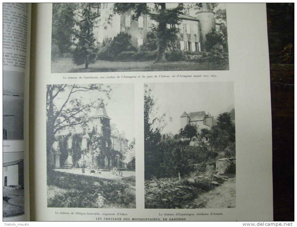 LONDRES-LE CAP   en AVION ; Ecole aéronautique ; Inondations MIDI ;CHÂTEAUX des 3 mousquetaires ; Massacre  La Balme