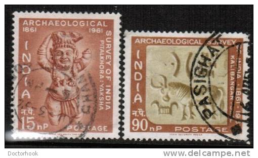 INDIA   Scott #  348-9  VF USED - Used Stamps