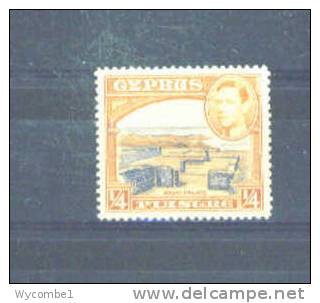 CYPRUS - 1938  George VI  1/4p  MM - Chypre (...-1960)