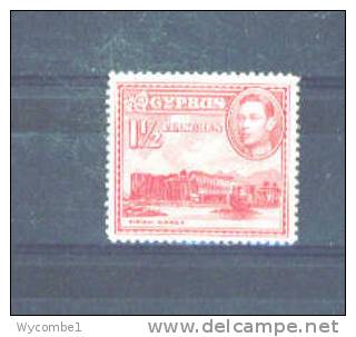CYPRUS - 1938  George VI  11/2p  MM - Chypre (...-1960)