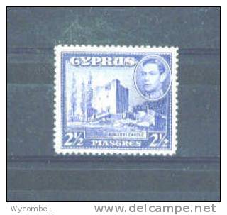 CYPRUS - 1938  George VI  21/2p  MM - Cyprus (...-1960)